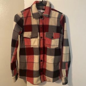 Flannel jacket, XS. New.